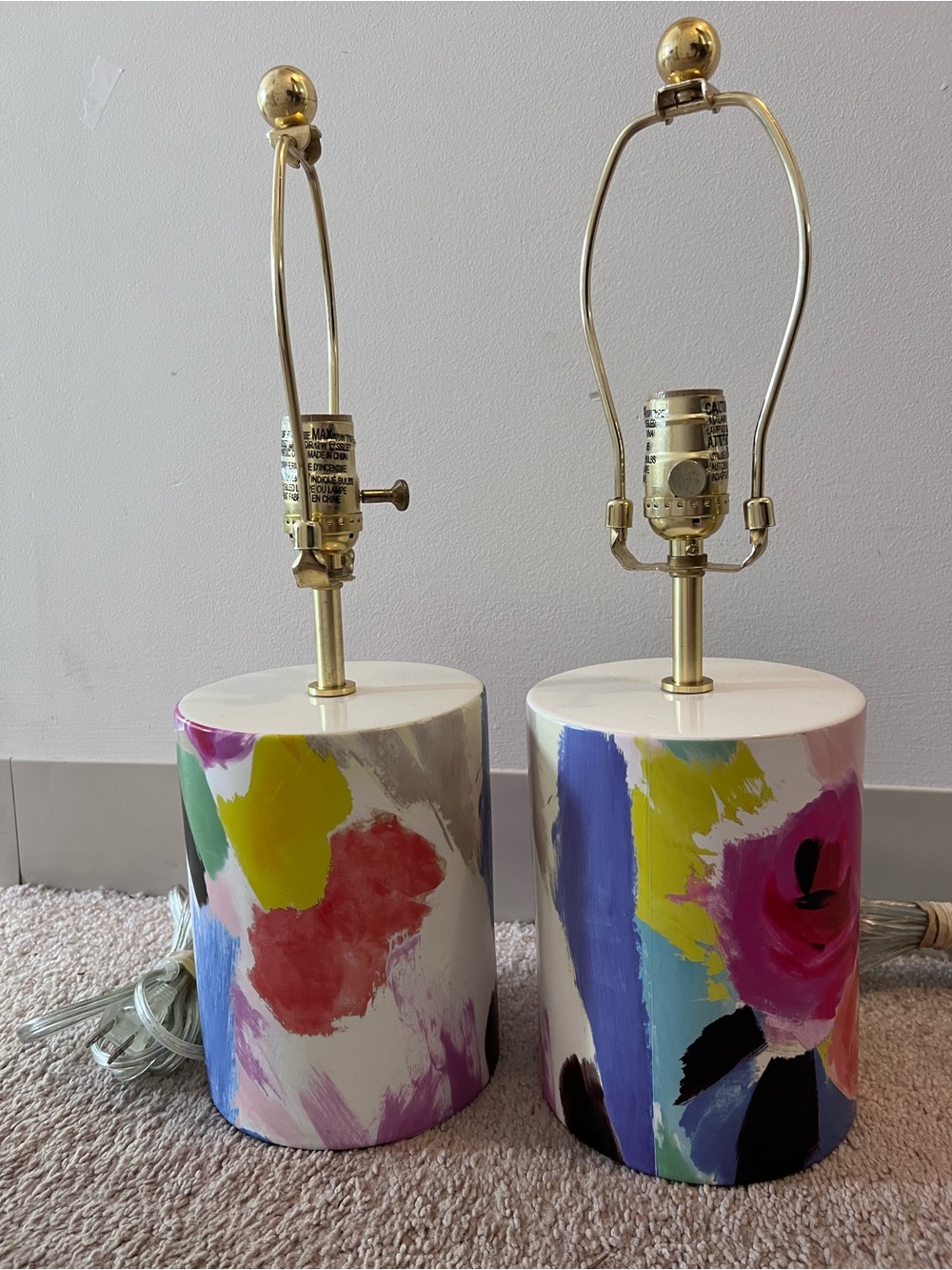 Kate Spade New York TWO lamps